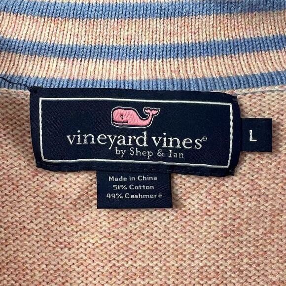 Vineyard Vines Pink Zip Up Sweater - Picture 14 of 16